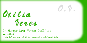 otilia veres business card